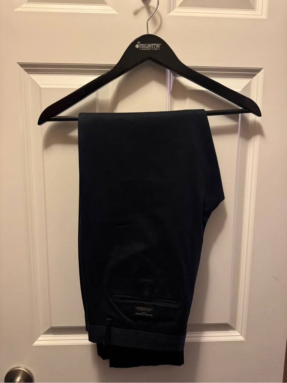 Banana Republic Dark Navy Men's Dress Pants